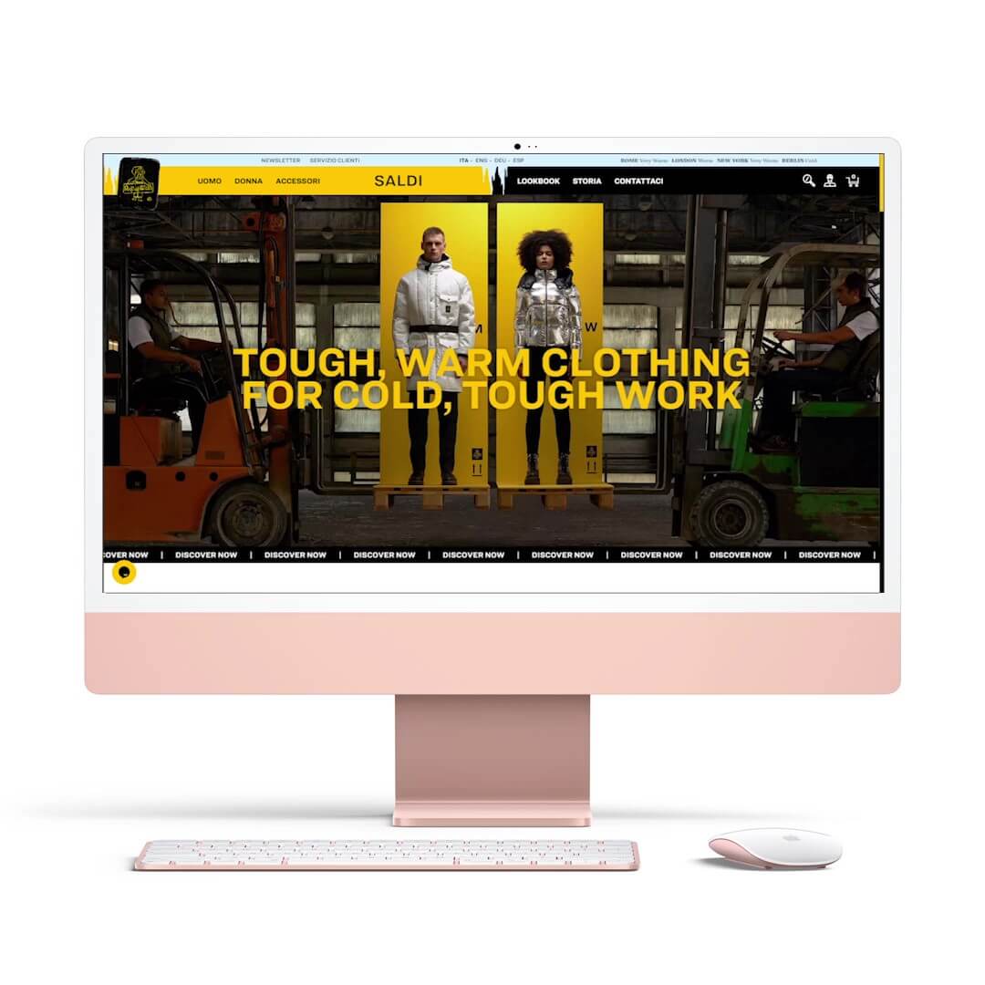 Refrigiwear B2C - AEFFE Lab - Ecommerce in style