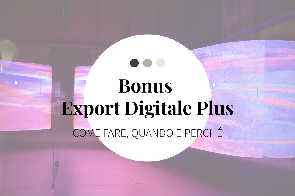 Bonus Export Digitale Plus