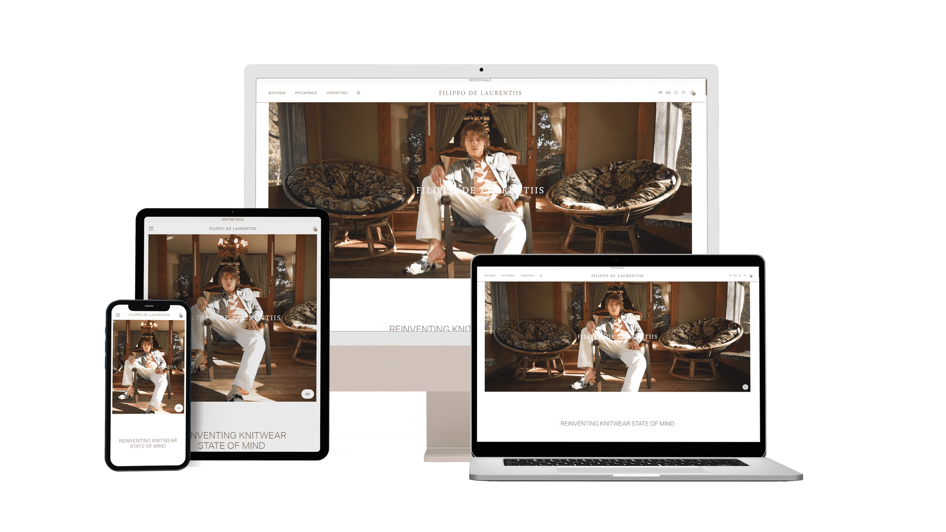 Filippo De Laurentiis portfolio responsive